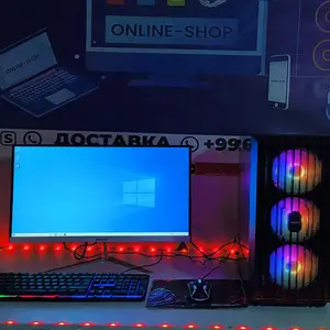 Игровой компьютер Intel Core I5 4450/16GB RAM/GTX 1050TI 4GB DDR5, Душанбе