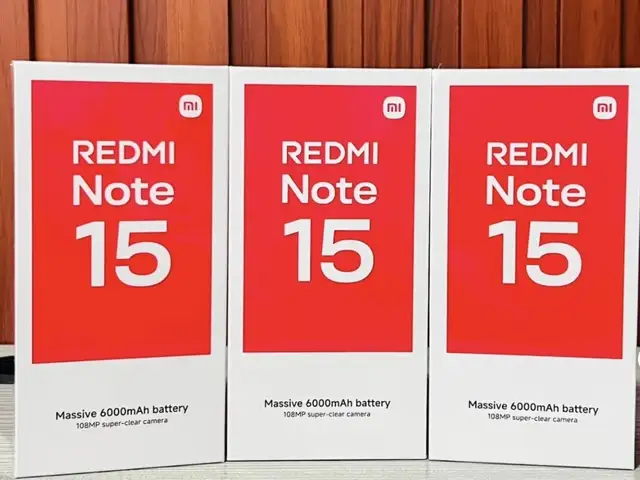 Xiaomi Redmi Note 15 8+4/256Gb Black 6000мач 2026, Душанбе