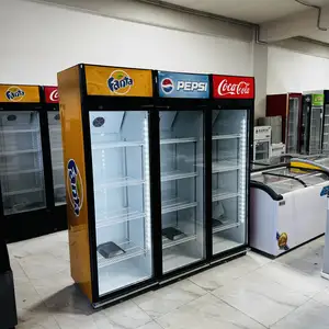 Витринный холодильник 380л, Душанбе