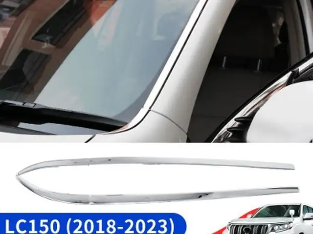Молдинг на лобовое стекло от Toyota Prado FJ150, Душанбе