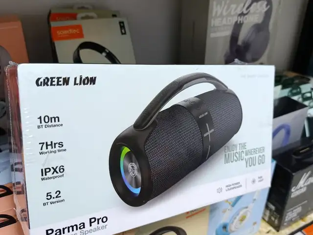 Портативная колонка Green Lion Parma Pro Wireless Speaker серый, Душанбе