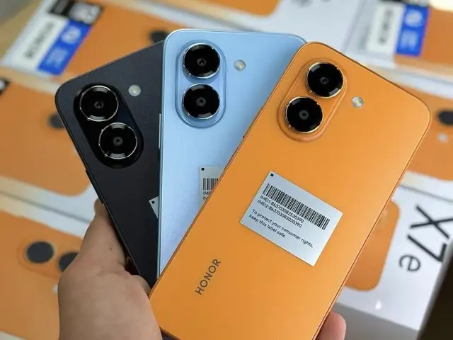 Honor X7e 6+6/256Gb black, Душанбе