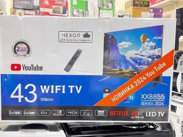 Телевизор LED /43 Youtube Tv/ 2025, Душанбе