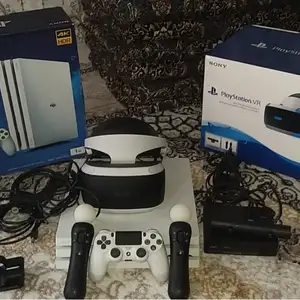 Игровая приставка Sony PlayStation 4 Pro + VR, Душанбе