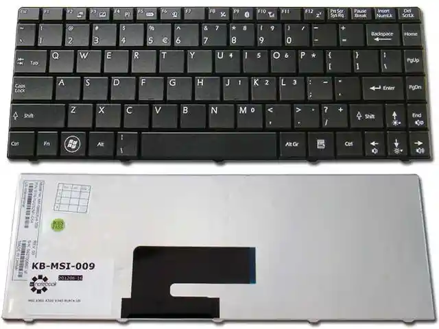Клавиатура MSI U250, Хуҷанд