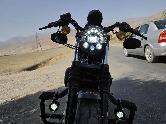Мотоцикл Harley Davidson 883, Пенджикент - 8