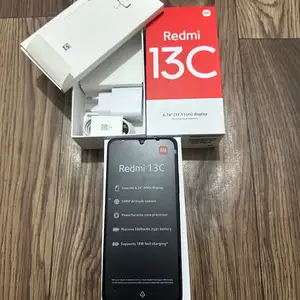 Xiaomi Redmi 13C 8/256Gb Black, Душанбе