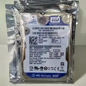 Жёсткий диск для ноутбуков WD Scorpio Blue 640GB, Душанбе