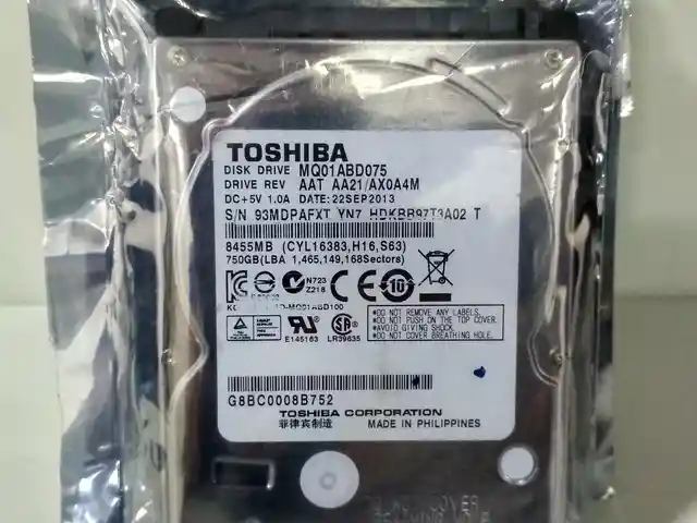 Жёсткий диск для ноутбуков Toshiba 750GB, Душанбе