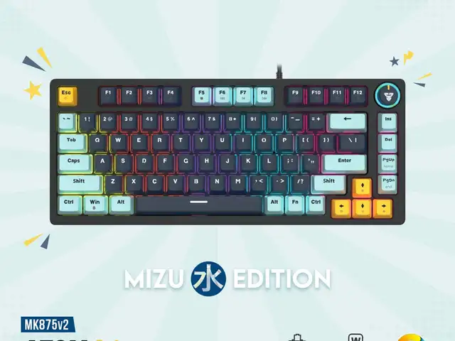Механическая игровая клавиатура Fantech ATOM81 MK875V2, Душанбе