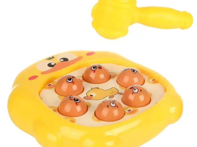 Развивающая игрушка стучалка с молоточком, Душанбе