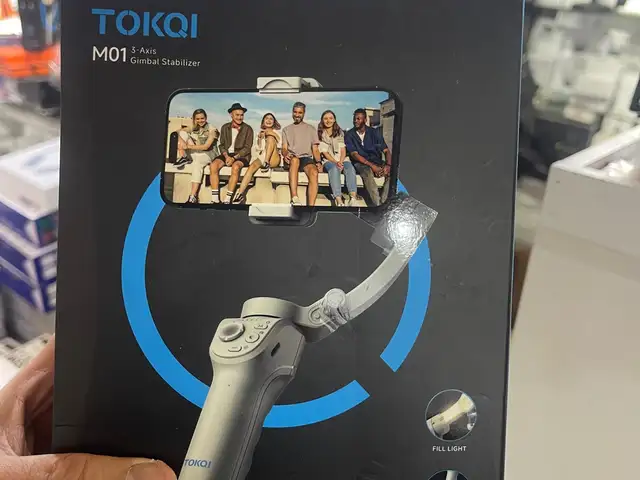 Электронный стабилизатор для телефона TOKQI-M01 трехосевой, Душанбе