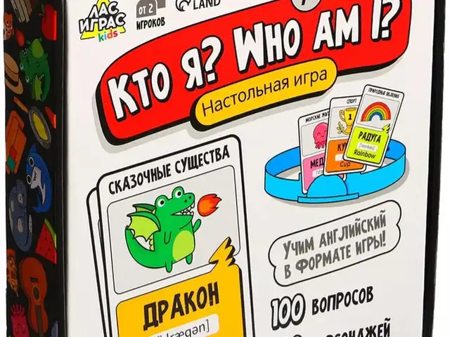 Настольная игра Кто я Who am I, Душанбе