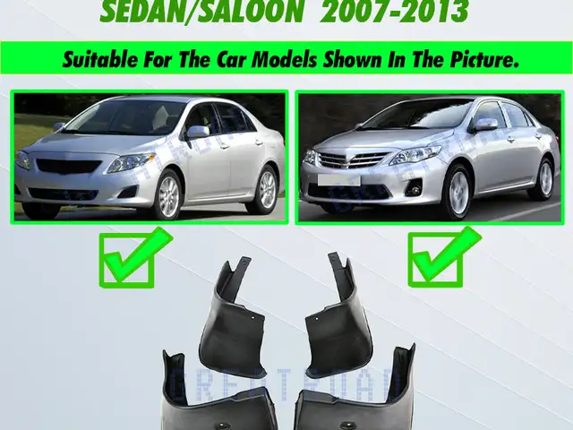 Брызговики от Toyota Corolla 2007-2013, Душанбе
