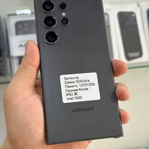 Samsung Galaxy S24Ultra 12/512Gb Black, Хуҷанд