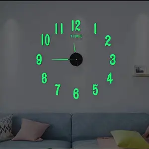Светящиеся 3D настенные часы, Душанбе