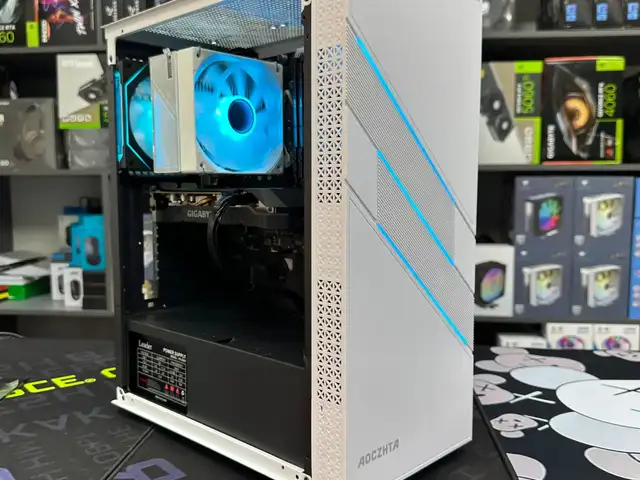 Игровой персональный компьютер Ryzen 5 4500 / RTX 3050 6GB / 16GB / 512GB SSD, Душанбе