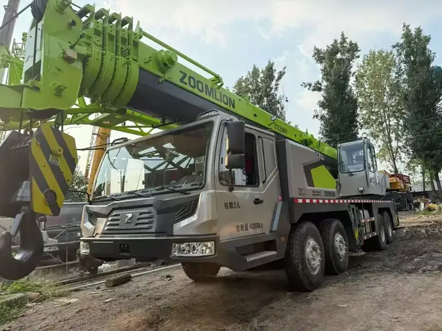 Кран Zoomlion 50 тонн, Душанбе