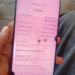 Samsung Galaxy S8+, Бобоҷон Ғафуров