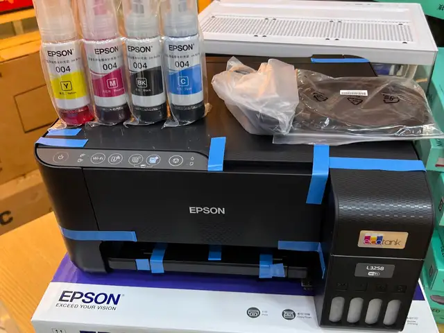 Цветной принтер 3в1 Epson L3258 WiFi, Душанбе - 5