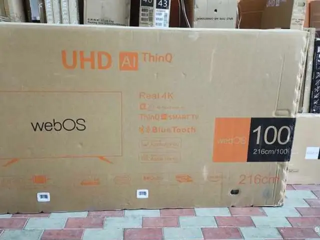 Телевизор Webos LG 100, Душанбе
