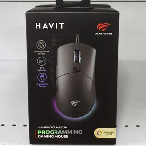 Игровая программируемая мышка с RGB подсветкой Havit Gamenote MS1038, Душанбе