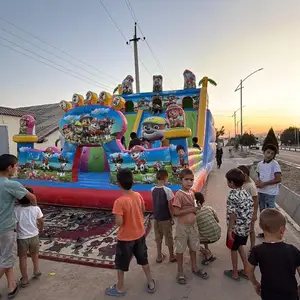 Лимпопо и батут, Душанбе