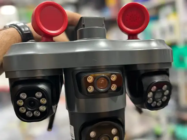 Камера видеонаблюдения солнечная панель Full HD 4G, Хуҷанд