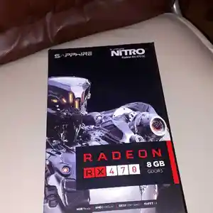 Видеокарта Sapphire Nitro Radeon RX470 8Gb GDDR5/256bit, Душанбе