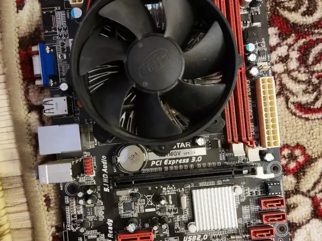 Комплект Материнская плата Biostar H61MGV Ver7.0+процессор Intel Core i5-3340, Душанбе