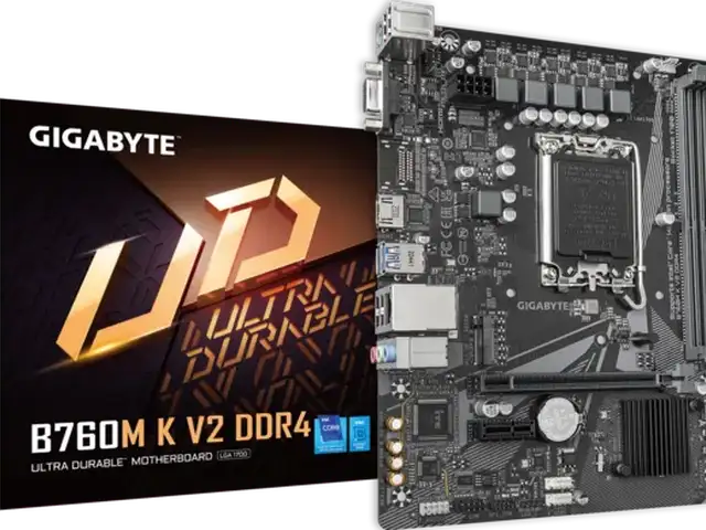 Материнская плата GIGABYTE B760M-K V2 D4, Душанбе