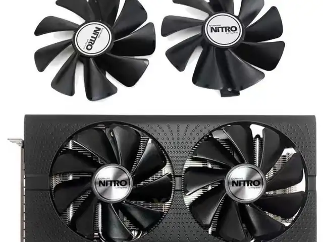 Кулер для видеокарты AMD Radeon RX470,RX570,RX480,RX580,RX590, Душанбе
