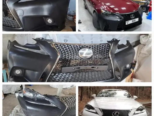Передний бампер на Lexus is 2014 то 2017, Душанбе