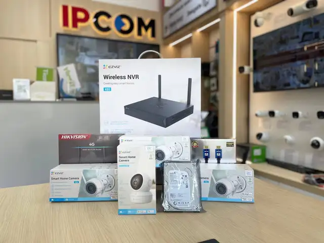 Беспроводной комплект видеонаблюдения EZVIZ | Wi-Fi | 4 камеры | 4MP, Худжанд