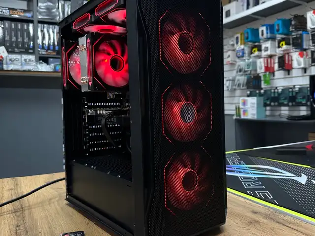 Игровой ПК AMD Ryzen 5 5600 / GTX 1660 Ti / 16G Kingston / SSD M2 512G, Душанбе