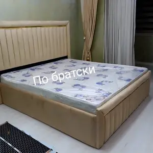Кровать двуспальная с медицинским матрасом, Душанбе