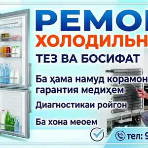 Устои холодильник, Душанбе