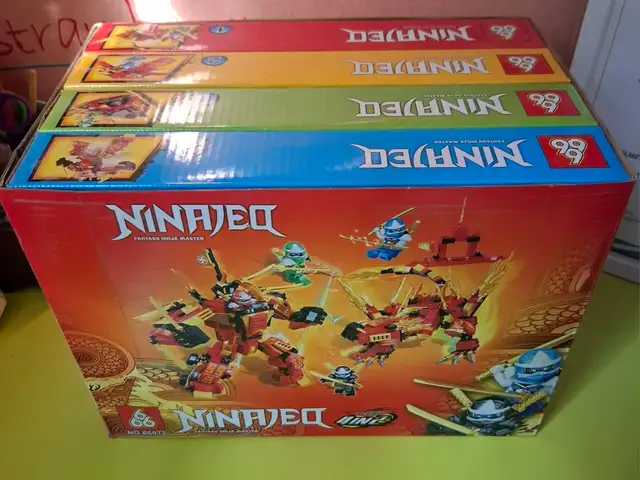Лего конструктор Ninajea 4в1. 1-228дет, 2-228дет, 3-227дет, 4-224дет., Душанбе