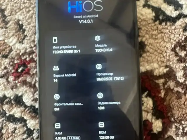 Tecno Spark Go 1, Душанбе