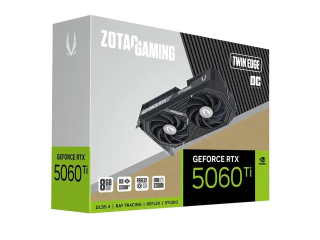 Видеокарта Zotac RTX 5060Ti 8GB, Душанбе