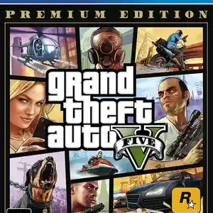 Игра Gta 5 premium edition для PS4, Душанбе
