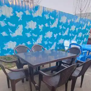 Стол со стульями 6 персон, Душанбе