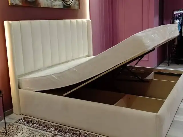 Кровать двуспальная с подъёмным механизмом, Душанбе