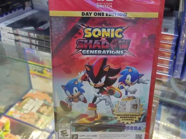 Игра Sonic Shadow Generations Nintendo Switch 2, Душанбе