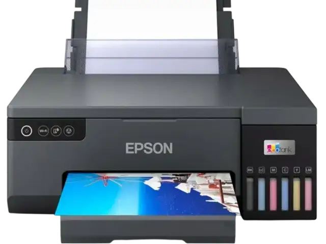 Принтер Epson EcoTank L8050 Wi-Fi, черный, Душанбе