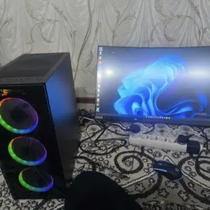 Игровой компьютер Core i5 12400F\DDR4 16GB\SSD 512GB\RTX3060 12GB\32 2K 180Hz, Душанбе