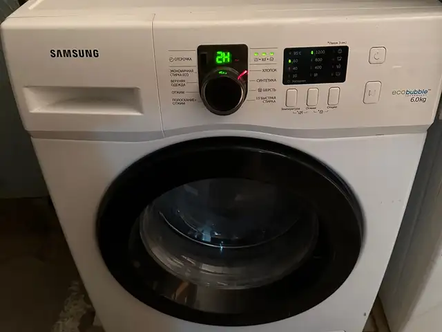 Стиральная машина Samsung 6 kg.eco bubble, Душанбе