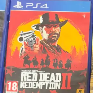 Диск red dead redemption 2 ps4, Душанбе