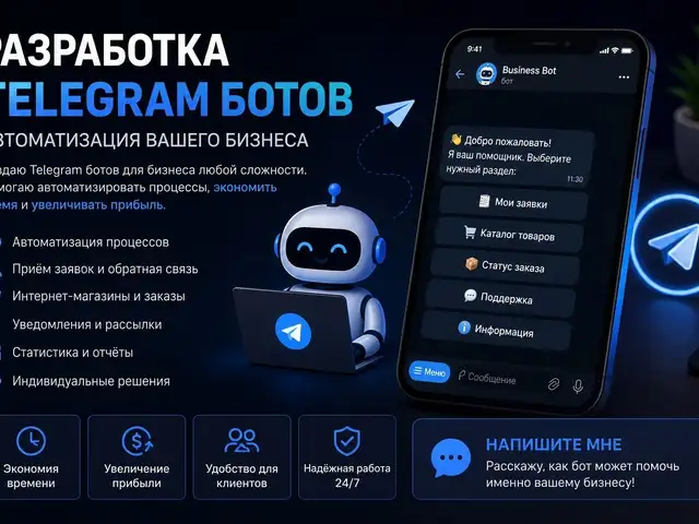 Разработка Telegram-ботов, Душанбе