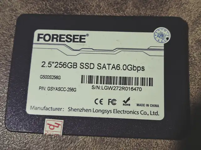 SSD накопитель 256gb, Хуҷанд